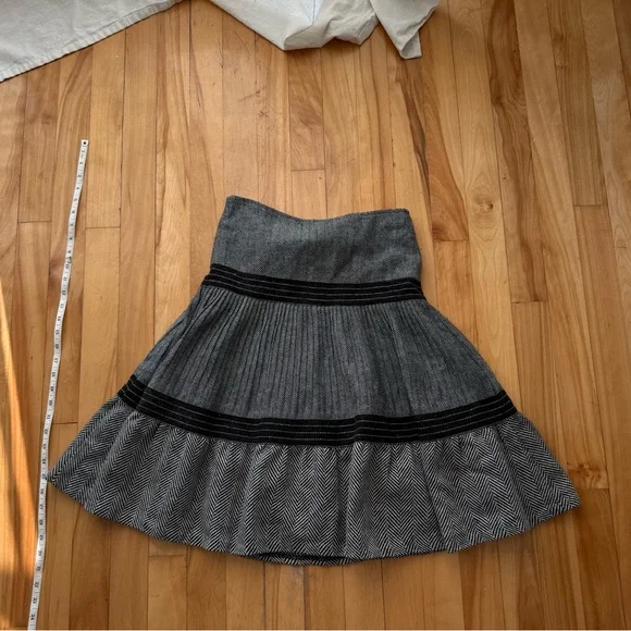 Vintage wool le château skirt - Picture 4 of 4